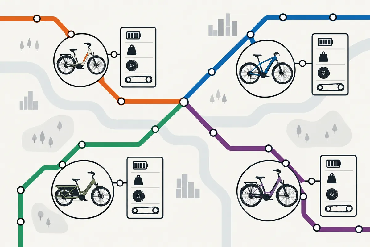 E-Bike-Vergleich