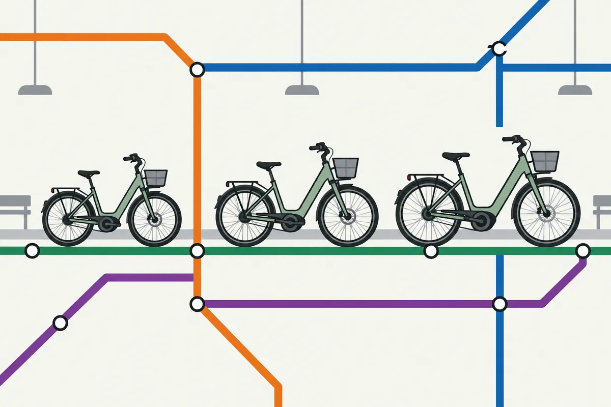 Leichtes E-Bike für Damen